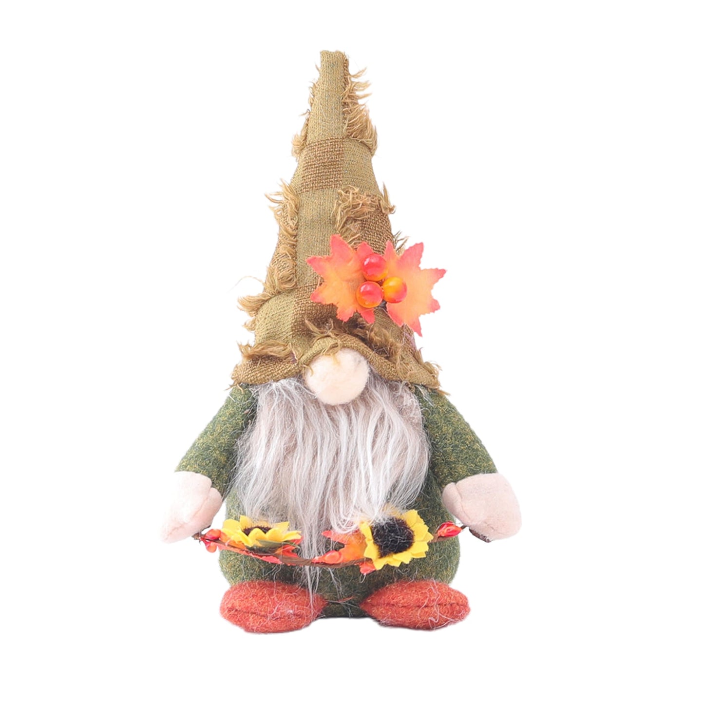 Summer Colorful Rainbow Gnome  Faceless Doll Ornament Halloween Decor