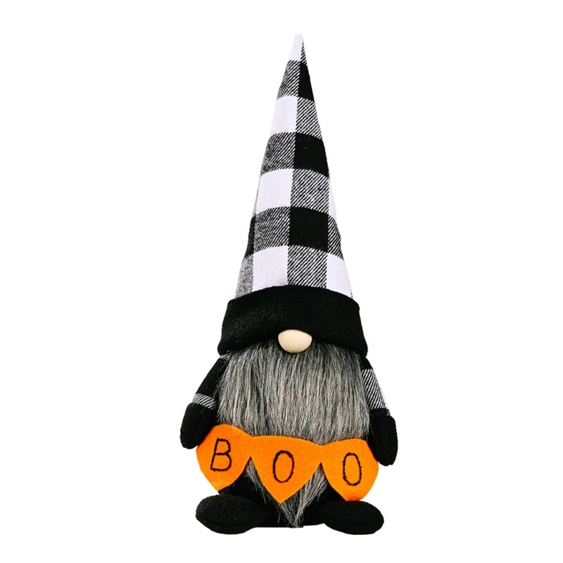 Halloween Gnome Bat Tomte Nisse Swedish Elf Dwarf Home Farmhouse Kitchen Shelf Tiered Tray Decorations