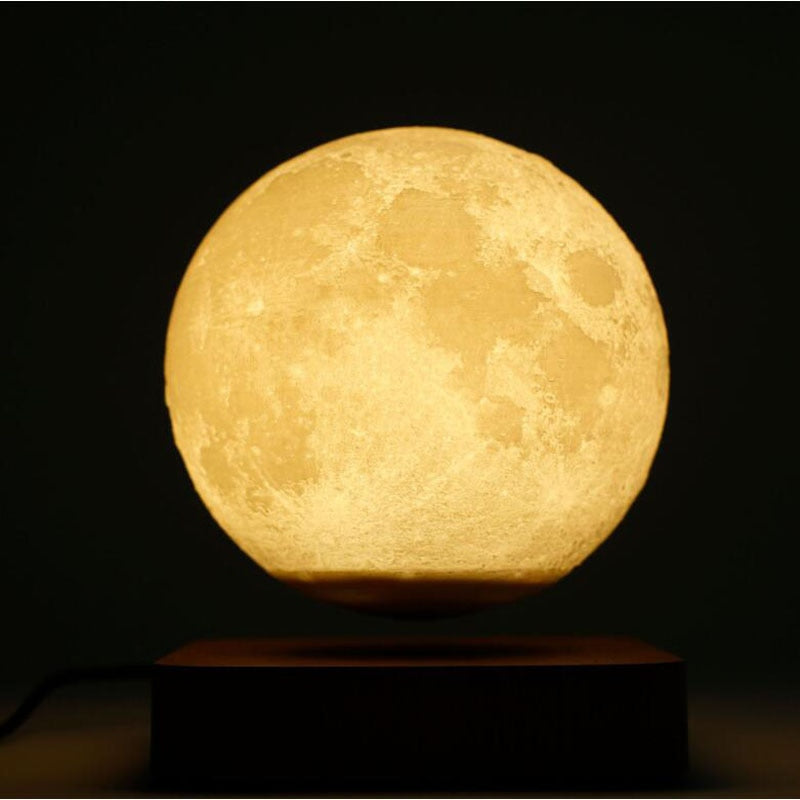 Floating Air Bonsai Pot LED Hot Selling Creative 3D Printing Moon Light Creative Floating Magnetic Bulb Birthday And Decoration