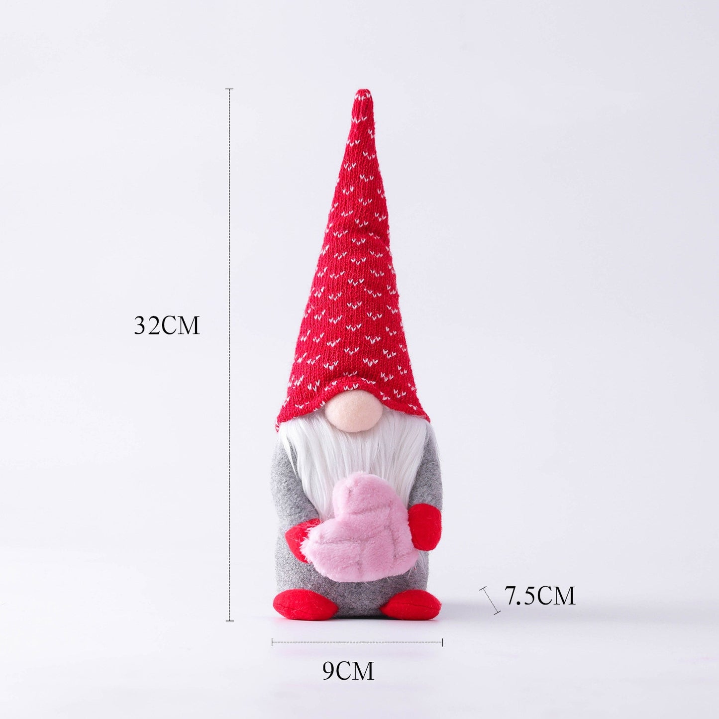 Valentine&#39;s Day Faceless Doll Ornament Nordic Gnome Old Man Doll Valentines Day for Home Decoration Wedding Decoration Gift Toys